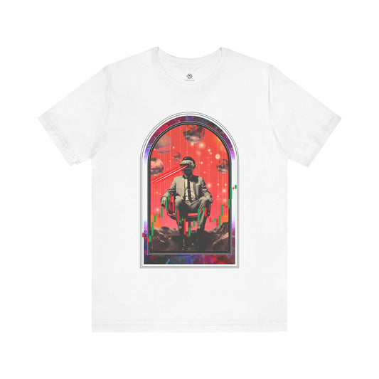 CIRCULOUS Time Traveler vr graphic tee white unisex