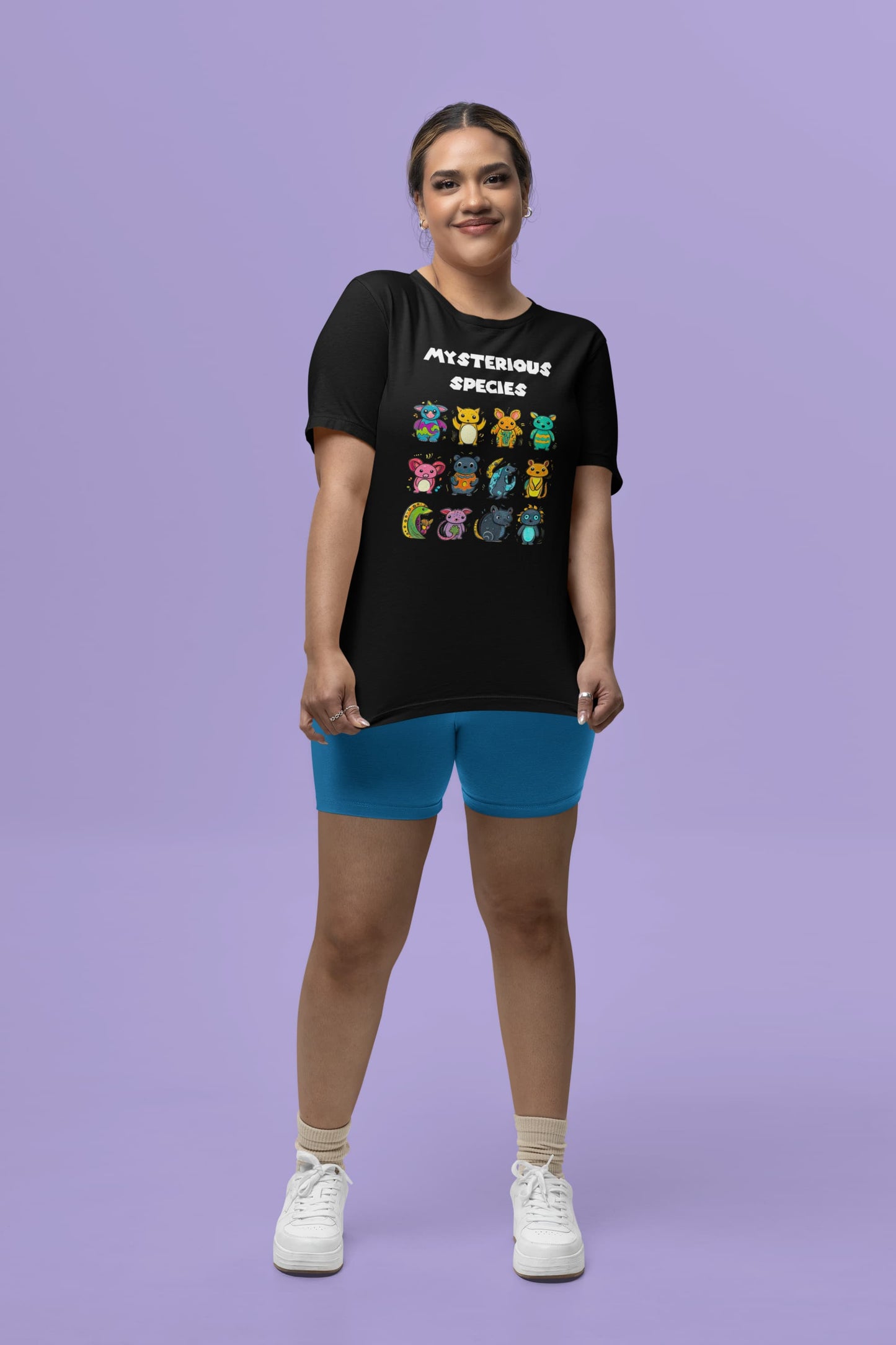 Creature graphic tee Mysterious Species cute cryptid collection