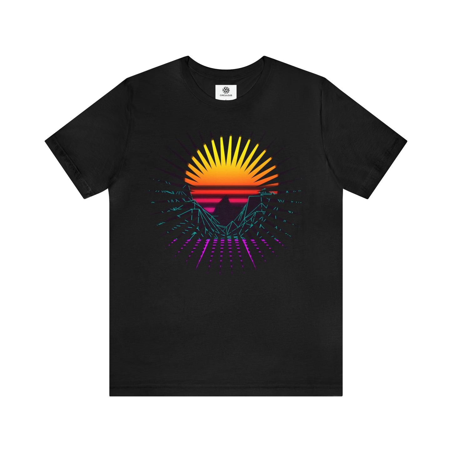 Sunset Splash Tee