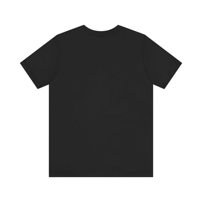 Blank black tee mockup for Celestial Queen galaxy tee shirt listing