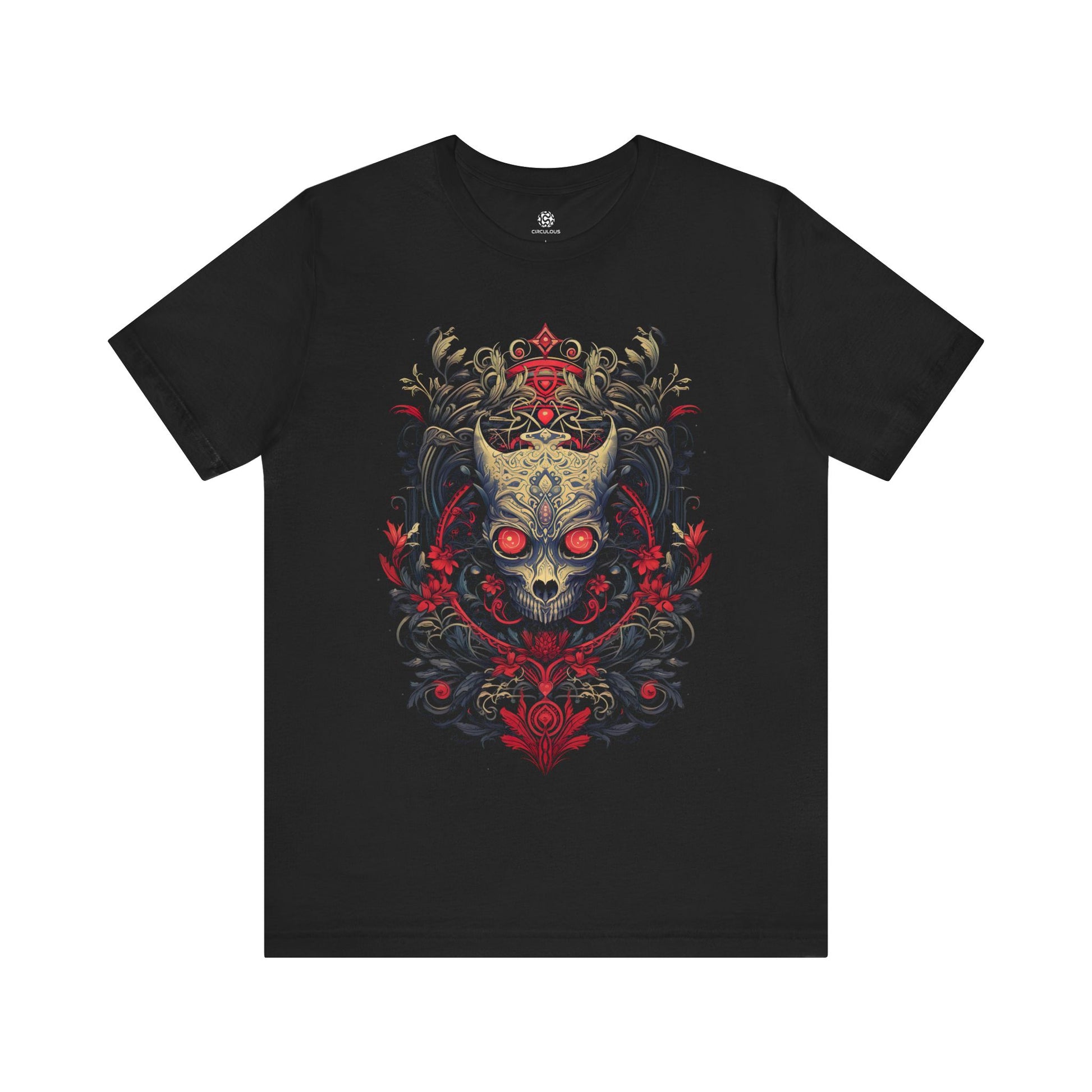 CIRCULOUS Dark Elegance skeleton graphic tee black unisex