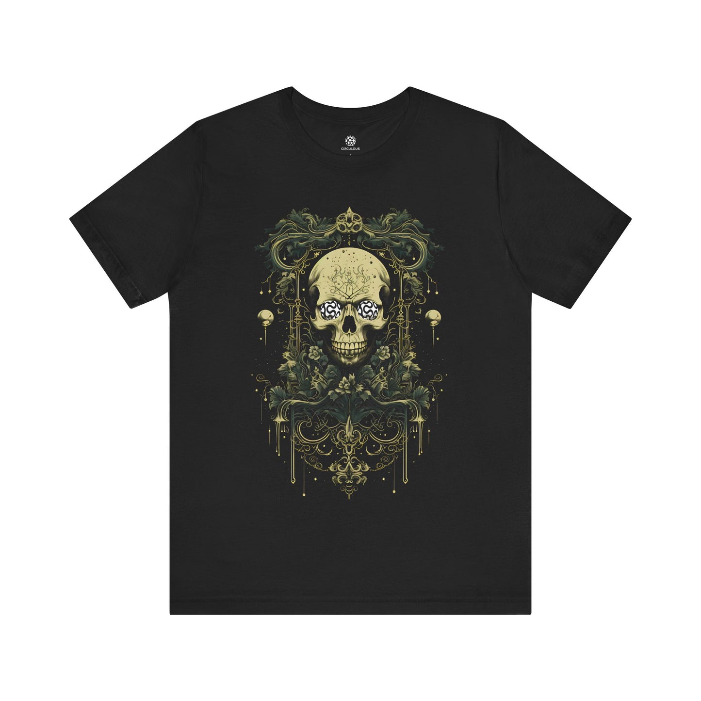 CIRCULOUS Eternal Grin skull graphic tee black unisex shirt
