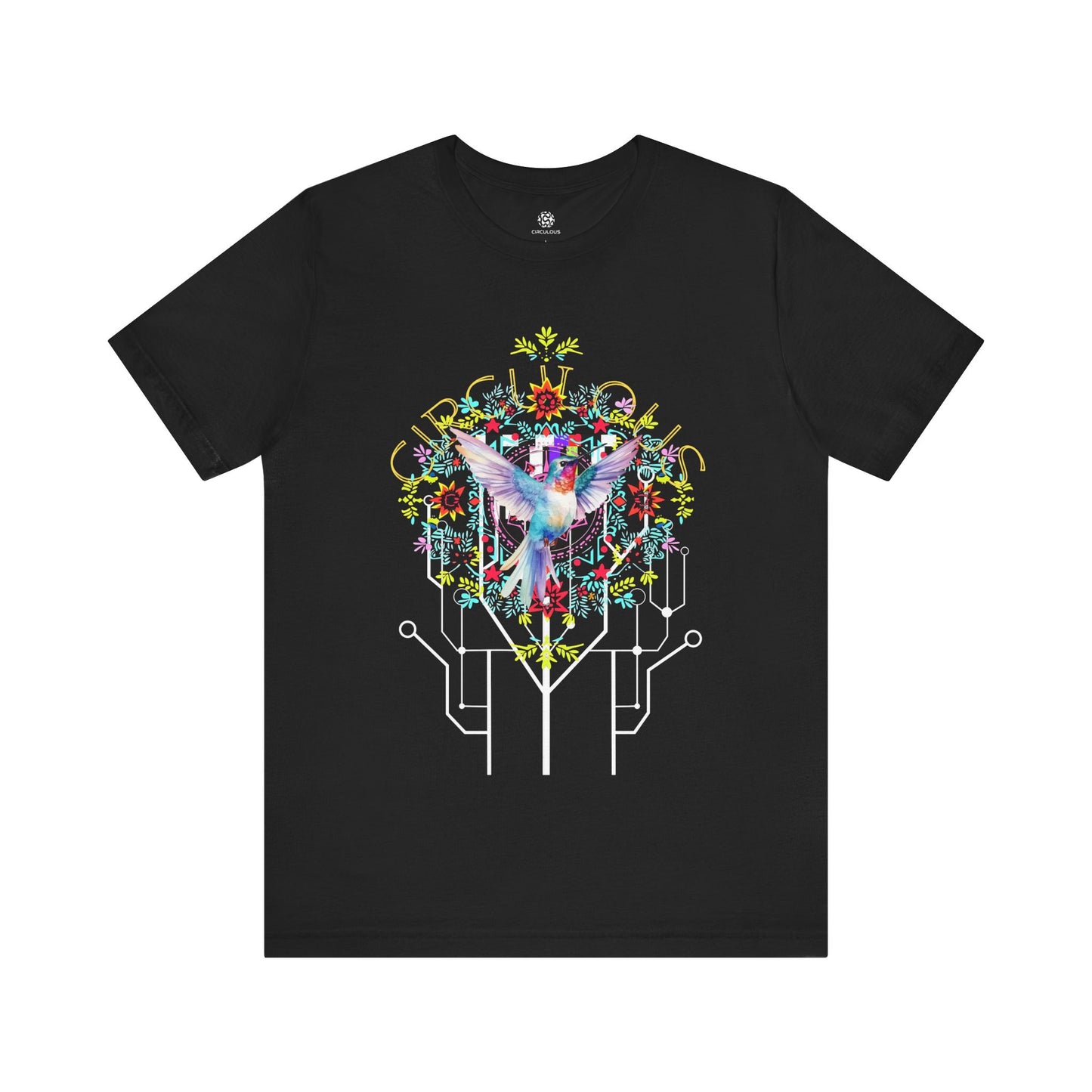 CIRCULOUS Exit Sequence simulation graphic tee black unisex shirt
