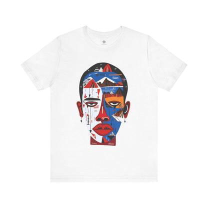 CIRCULOUS Forgotten Face art graphic tee white unisex shirt
