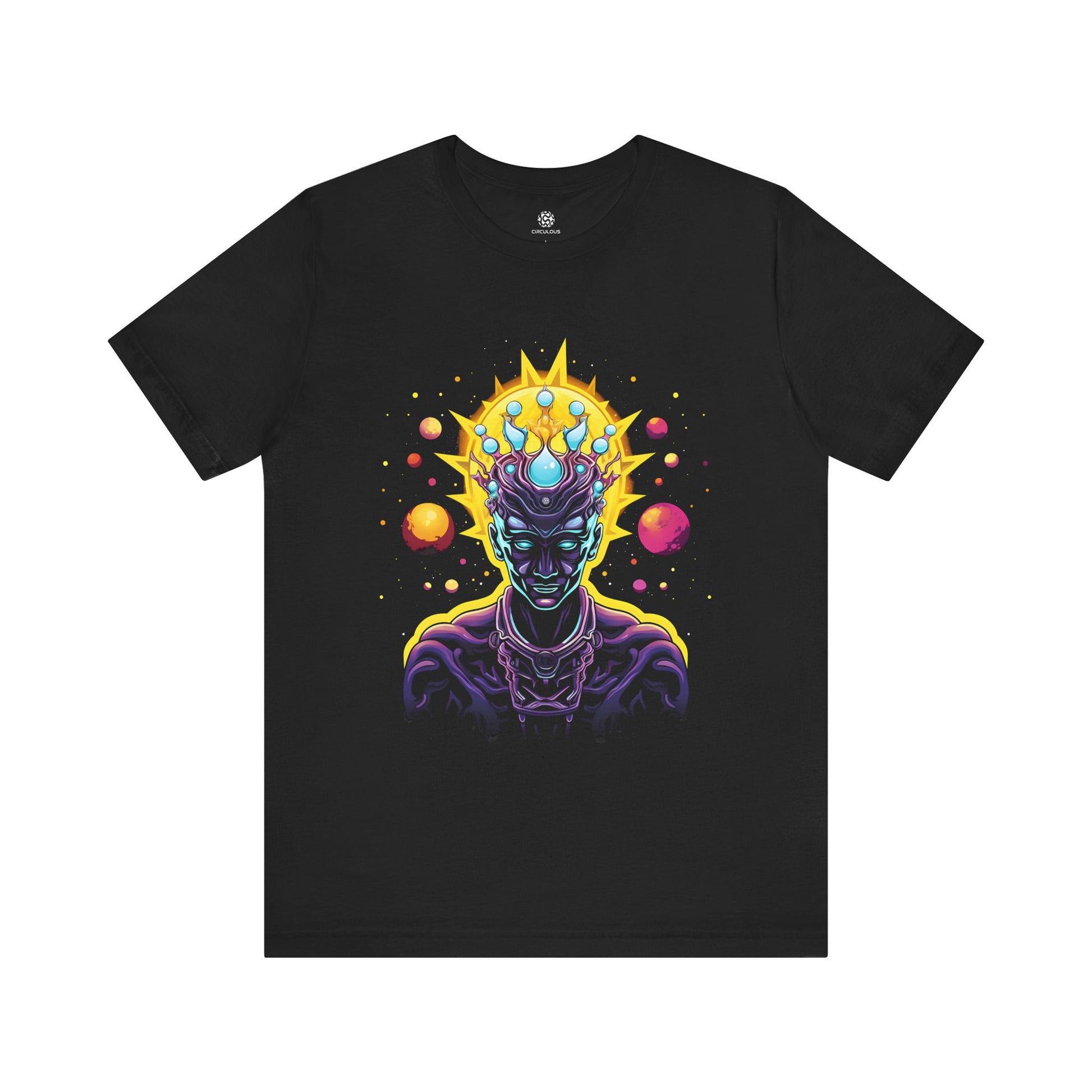 CIRCULOUS Galactic Emperor sci-fi graphic tee black unisex shirt
