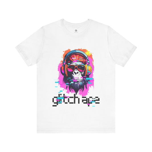 CIRCULOUS Glitch Ape monkey t-shirt white unisex graphic tee
