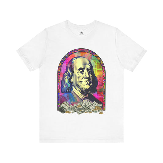 CIRCULOUS Glitch Icon pop culture graphic tee white unisex
