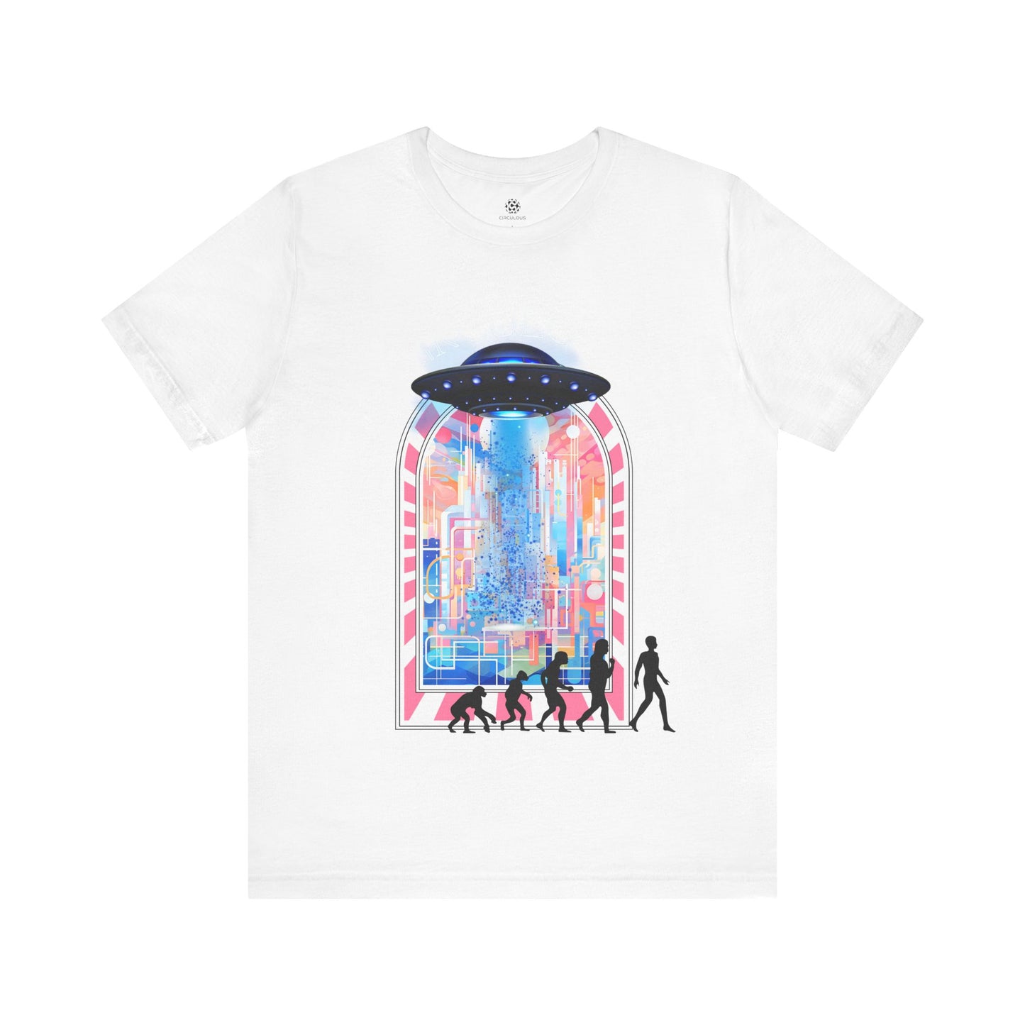 CIRCULOUS Infinity City graphic t-shirt white unisex
