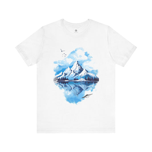 CIRCULOUS Interstellar Skies nature graphic tee white unisex shirt
