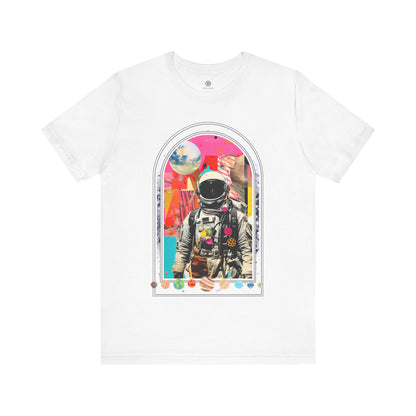 CIRCULOUS Lunar Discoverer space t-shirt white unisex
