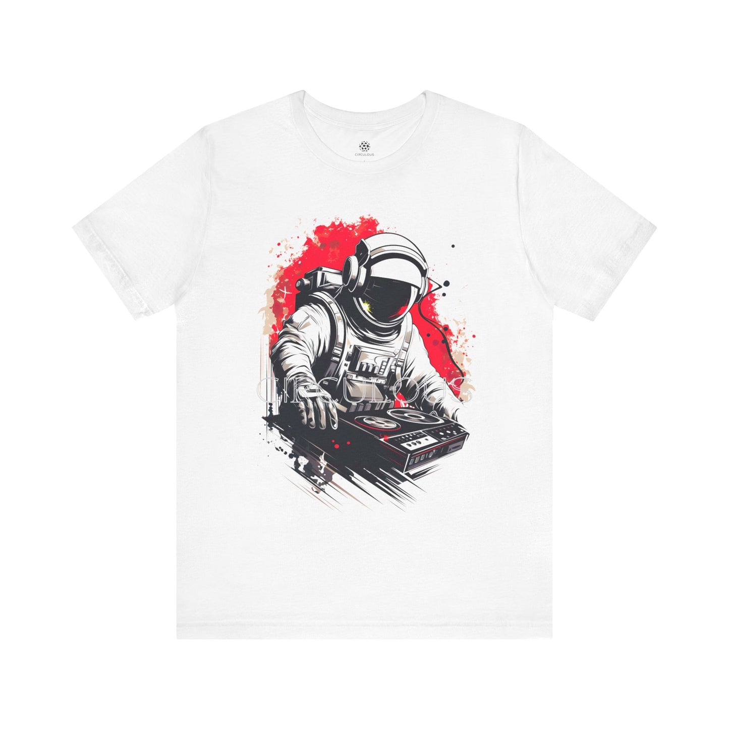 CIRCULOUS Orbital Sound music graphic tee white unisex shirt
