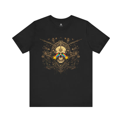 CIRCULOUS Ornamental Skull horror graphic tee black unisex shirt
