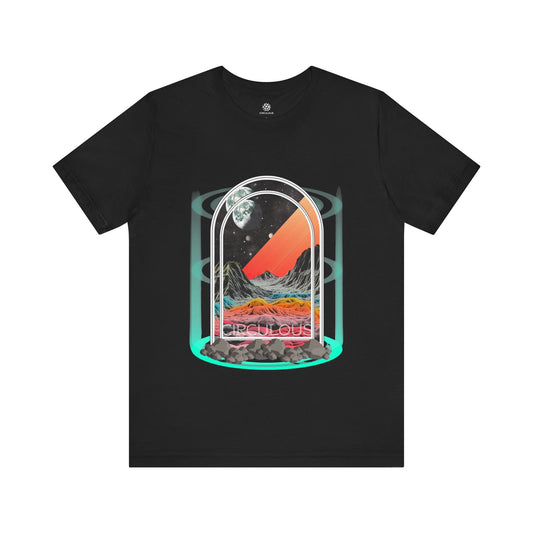 CIRCULOUS Parallax Vista alien tee shirt black unisex
