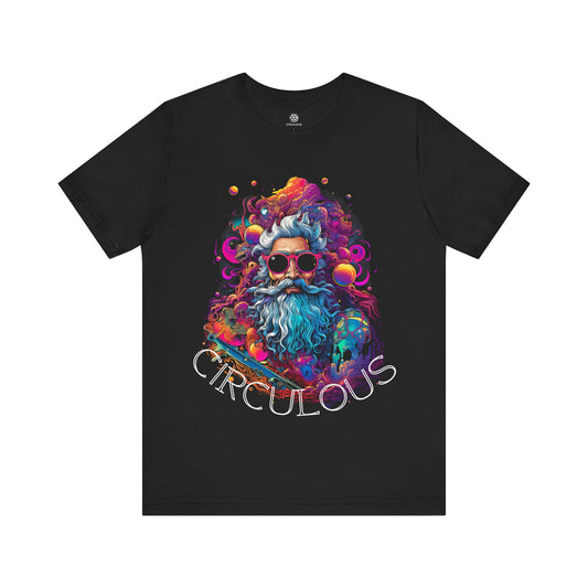 CIRCULOUS Planetary Swagger trippy graphic t shirt black unisex
