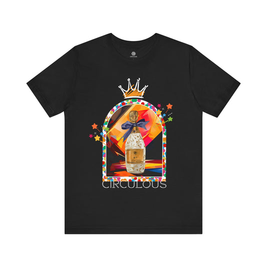 CIRCULOUS Sip Sensation festival graphic tee black unisex
