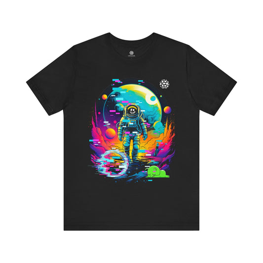 CIRCULOUS Spacewalker's Delight vaporwave t-shirt black unisex
