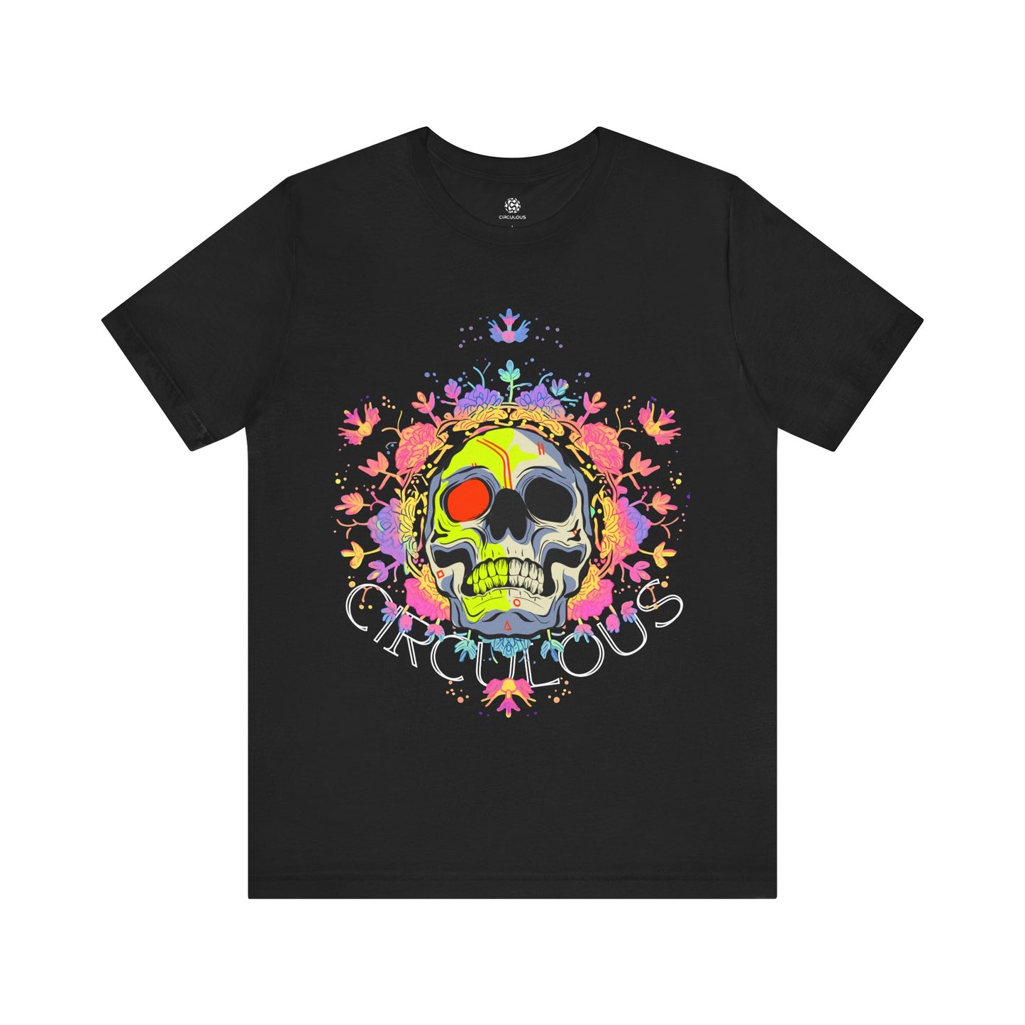 CIRCULOUS Surreal Harmony skull graphic tee black unisex
