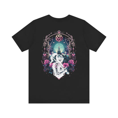 CIRCULOUS Surreal Kingdom fantasy graphic tee black back print unisex
