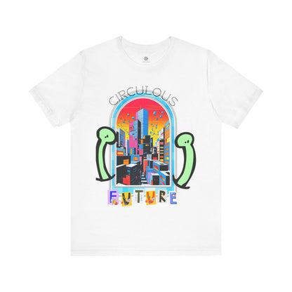 CIRCULOUS Tech Haven city graphic tee white unisex
