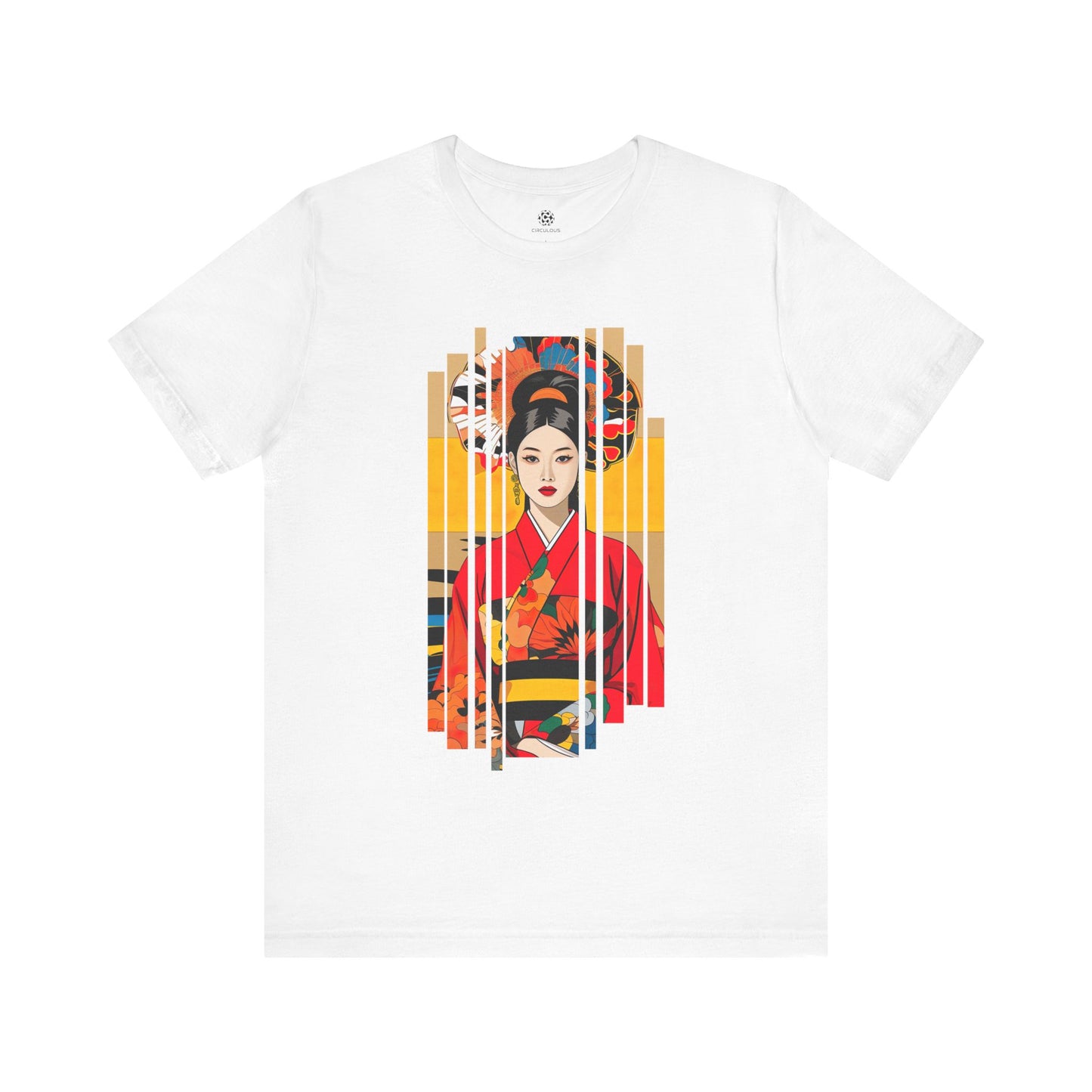 CIRCULOUS Urban Vogue japanese graphic tee white unisex
