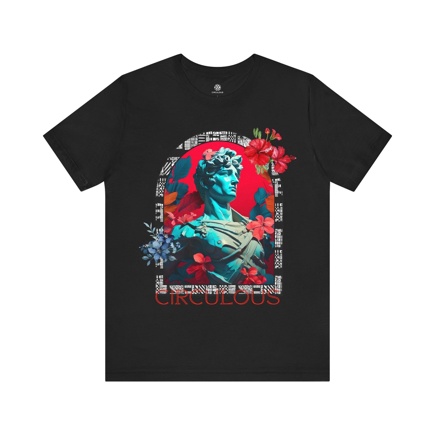 CIRCULOUS Victorious Legacy aesthetic graphic tee black unisex
