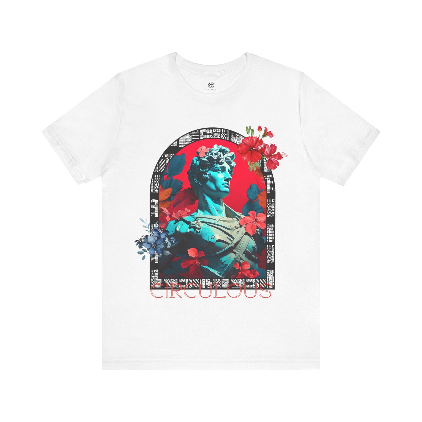 CIRCULOUS Victorious Legacy aesthetic graphic tee white unisex
