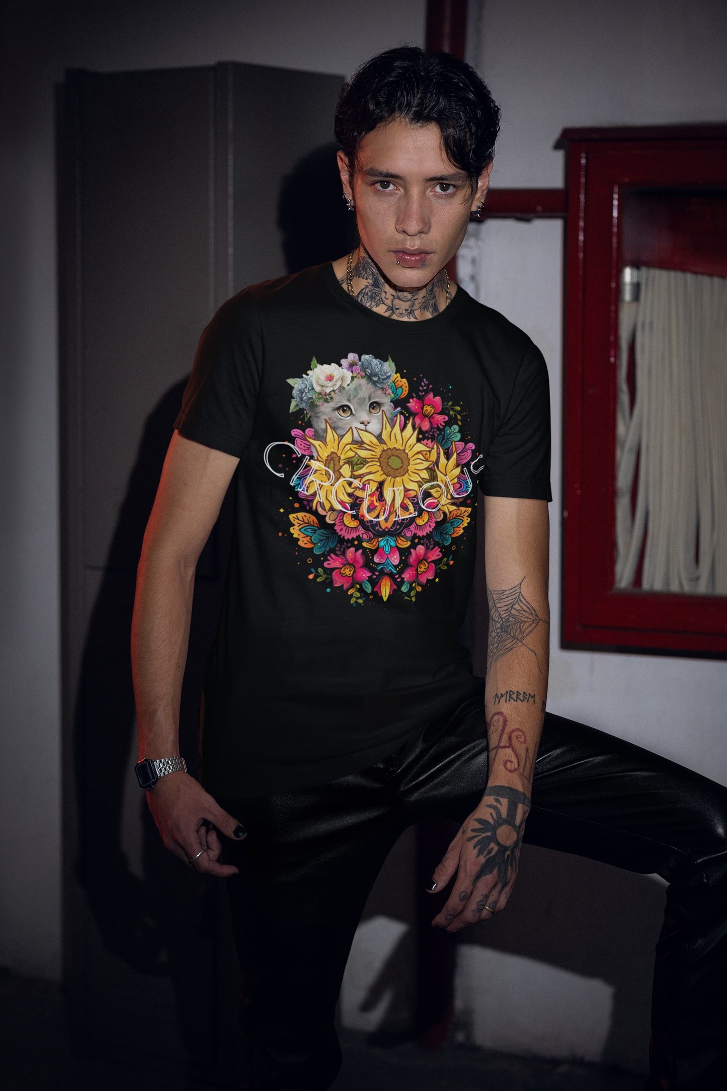 Floral Eclipse Tee